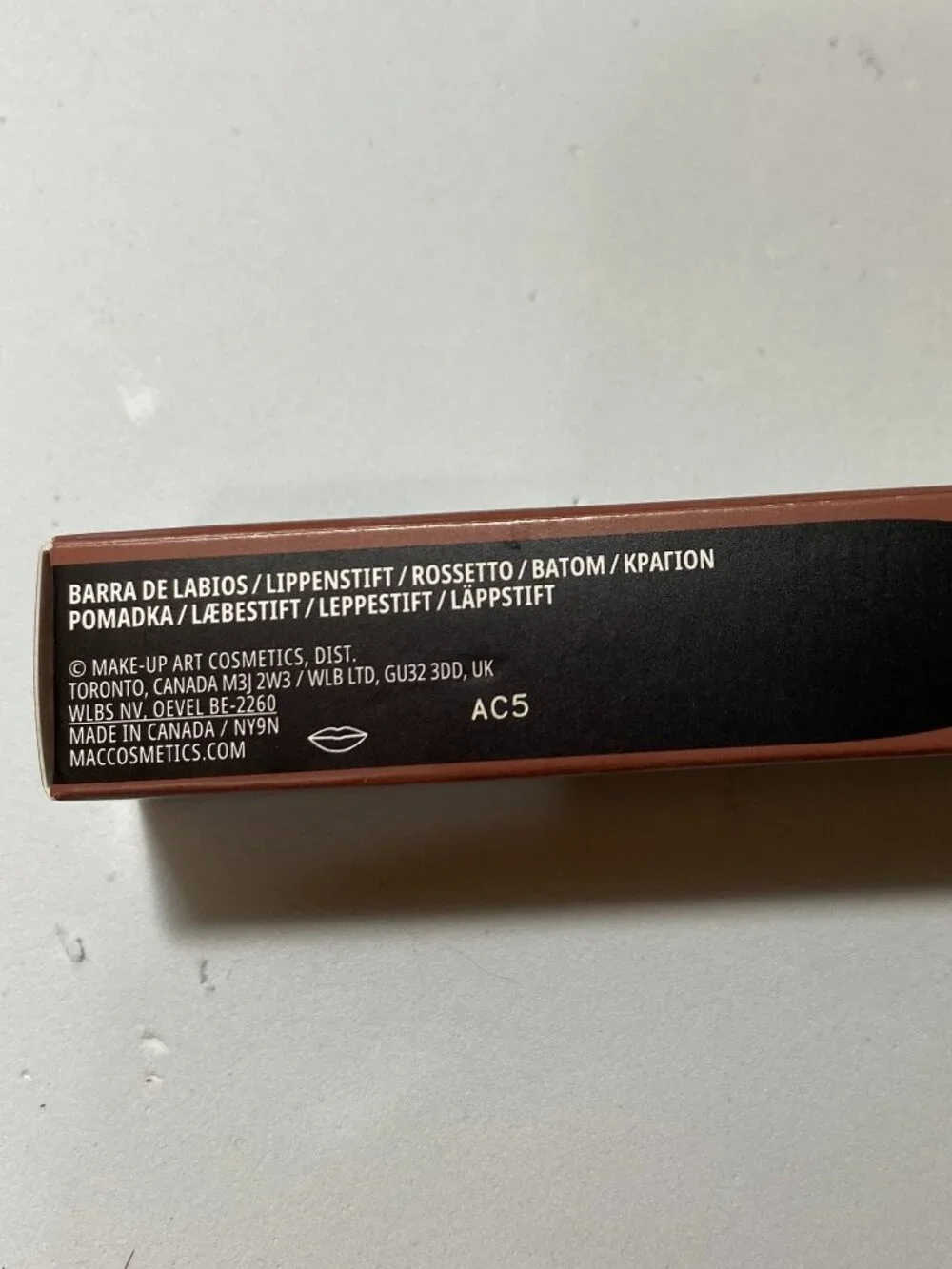 MAC MACximal 669 Warm Teddy Silky Matte Lipstick 0.12 oz NIB New in Box